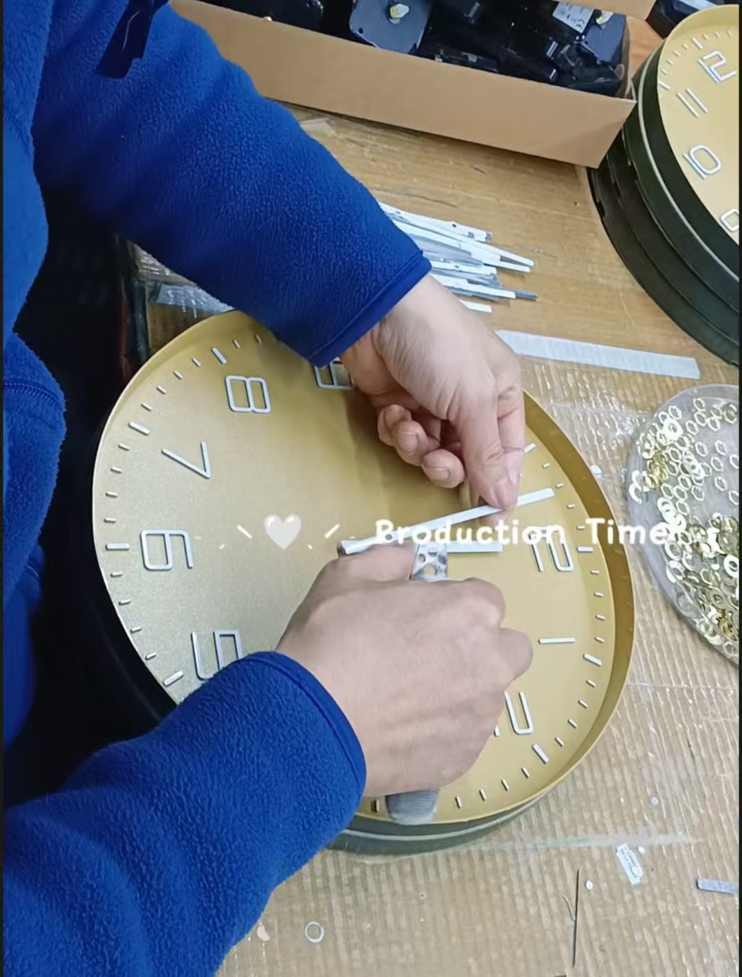 12 Inch Plastic Wall Clock Production Time